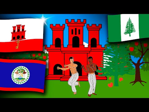 Видео: Картины, сделанные ТОЛЬКО из флагов | Развлечения с флагами