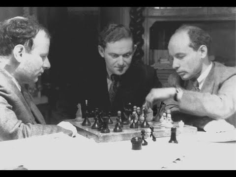 Видео: Французская з-а с-а Винавера без 4.е5 (редкие ходы) Болеславский - Бронштейн, Москва 1950 (0-1)