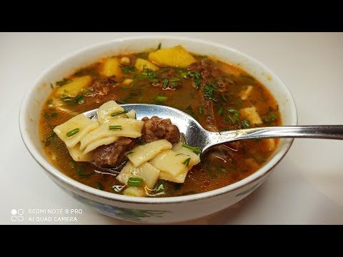 Видео: Мампар. Суп. Ерекше тағам. Ыстық тағам. Сорпа.
