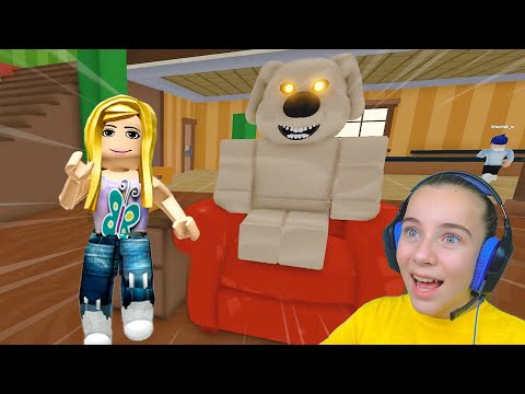 Видео: ПОБЕГ ОТ ГОВОРЯЩЕГО БЕНА в ROBLOX!