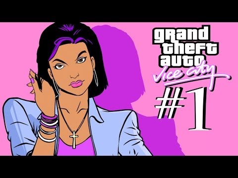 Видео: GTA: VICE CITY. Полное прохождение #1. Паук на заднем плане.
