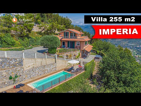 Видео: ☀️Вилла в Империи с видом на море 255 м2 | For sale villa in Imperia 255 m2