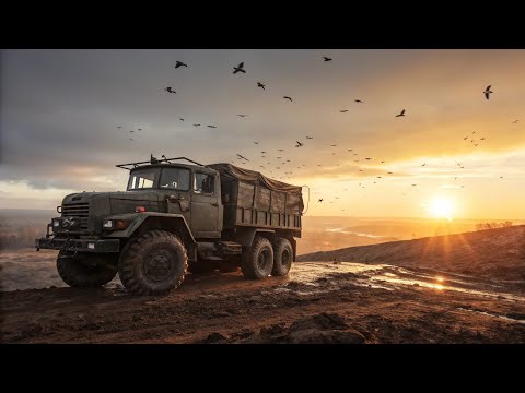 Видео: Урал 375Д Пожирает Бездорожье | Легендарный Советский Грузовик в Экстремальных Условиях