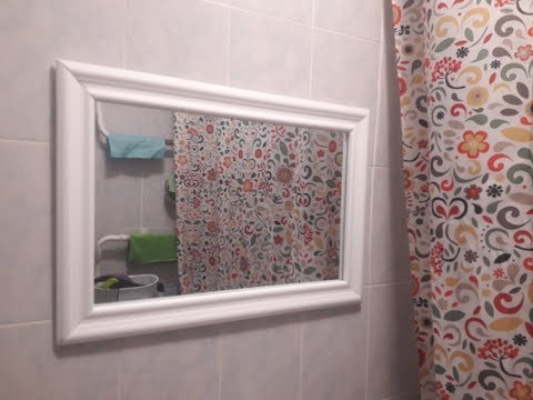 Видео: Как "быстро и просто" сделать рамку для зеркала 🖼