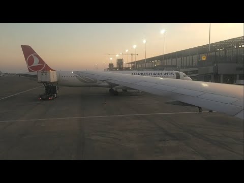 Видео: Boeing 767-300 Вечерняя посадка в Даламанe, Мугла, Турция /Evening landing at Dalaman, Mugla, Turkey