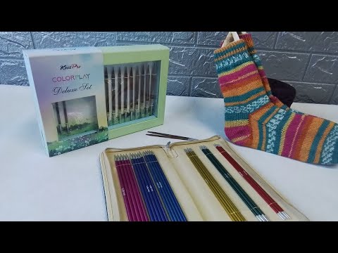 Видео: Набор спиц Knitpro zing,моталка для пряжи.