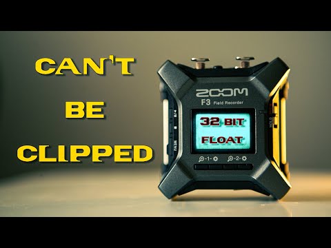 Видео: Забудь про Клиппинг / Zoom F3 / 32 бита с плавающей запятой