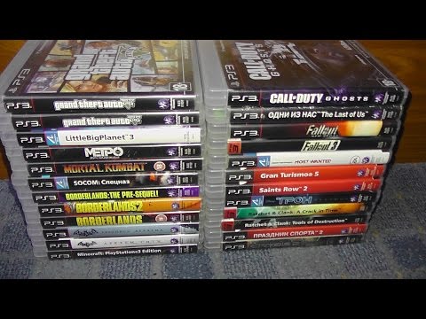 Видео: Мои игры на PS3