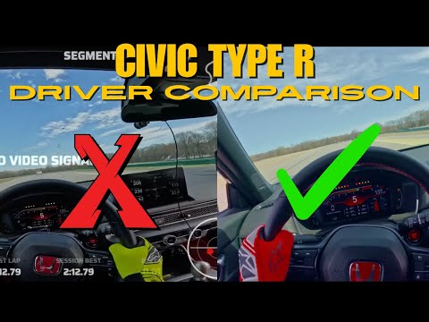 Видео: Сравнение драйверов Civic Type R FL5
