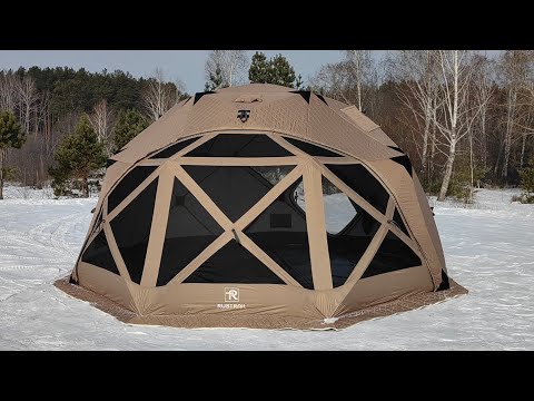 Видео: Обзор Универсальной палатки 4 Сезона Yurta 420 Panorama В новом песочном цвете. ‼️