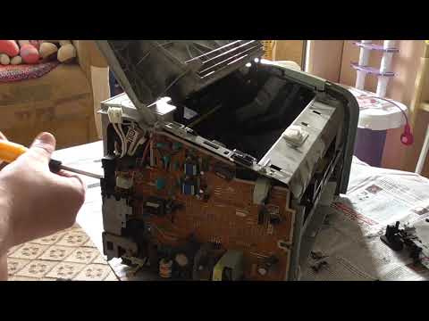 Видео: Ремонт принтера HP LaserJet P1102