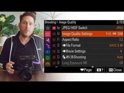 Видео: Настройка Sony A7IV для гибридной свадебной фото- и видеосъемки