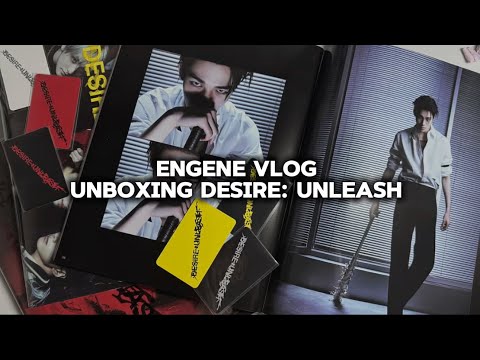 Видео: распаковка альбома enhypen desire: unleash 🩸 