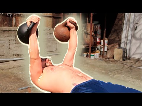 Видео: Тренировка с гирями на всё тело во дворе