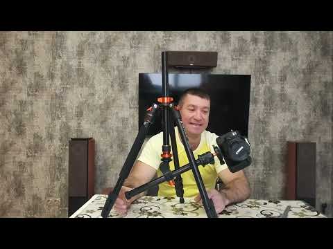 Видео: Супер штатив с двумя недостатками. K&F Concept S210. Полный обзор посылки. Подготовка к съёмке.