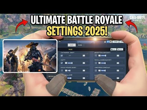Видео: Лучшие настройки режима «Королевская битва» в COD Mobile 2025 | Полное руководство по настройкам ...