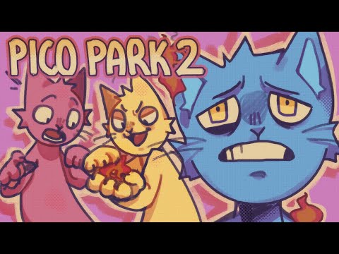 Видео: КАК КОТЯТА ССОРЯТ ДРУЗЕЙ - PICO PARK 2