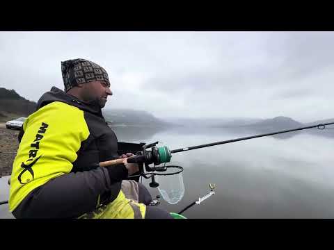 Видео: Захранване на 105м дистанция, при риболов на метод фидер!!!