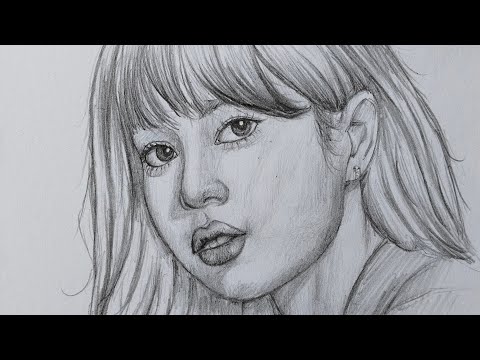 Видео: Лумис: простой рисунок лица девушки для начинающих