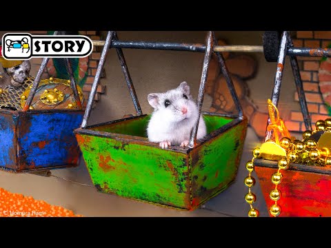 Видео: 🐹 Хомяк сбегает из Подземного Лабиринта 🐹 Хомура Хам Питомцы