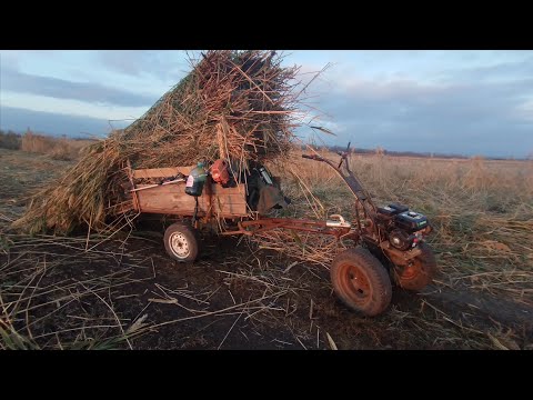Видео: Мотоблок на больших 13х колёсах. Возим грузы. Первые впечатления