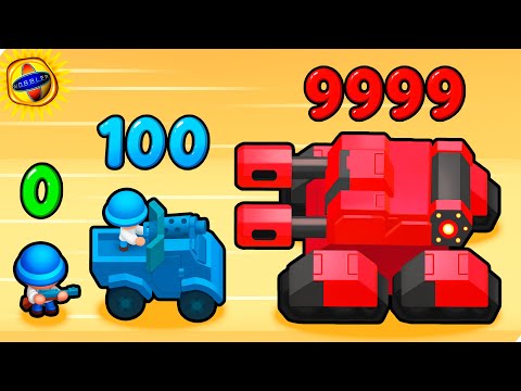 Видео: 🌞Объединяю ТАНКИ, ПУШКИ и СОЛДАТ для СОЗДАНИЯ СУПЕР АРМИИ!