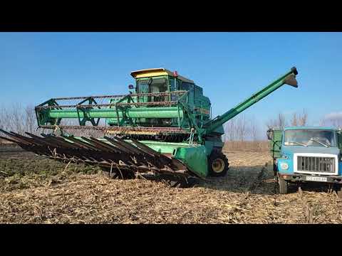 Видео: Уборка кукурузи 2021. Зерновой жаткой Дон 1500 Б