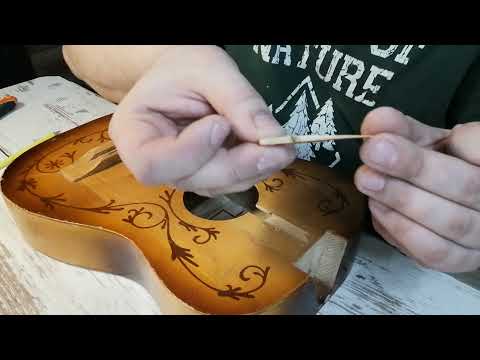 Видео: Ремонт маленькой гитары I ЧАСТЬ 1