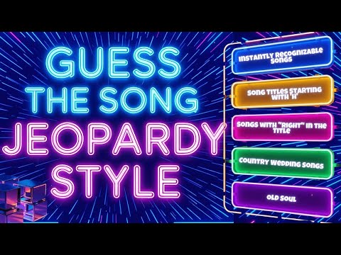 Видео: Угадай песню! Музыкальная викторина Jeopardy | Музыкальная викторина | Quiz Burst