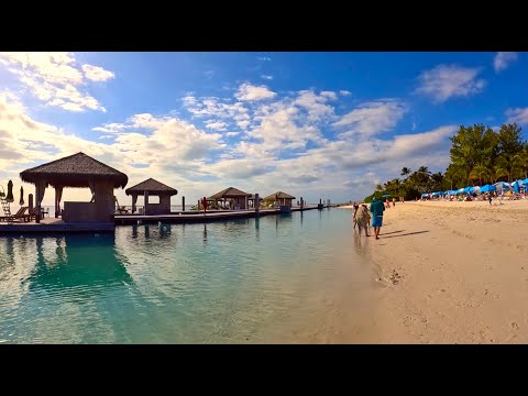 Видео: 4 день круиза на Багамы. Остров CocoCay. Отдых на берегу.
