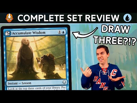 Видео: 🔵 Обзор полного набора! 🔵 - 💥 Аватар: Легенда об Аанге 💥 - Синие карты - Изготовлено и ограничено