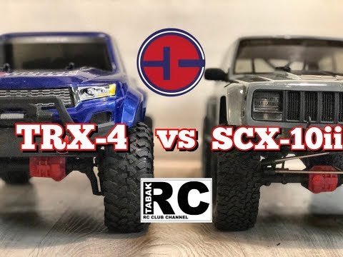 Видео: AXIAL SCX-10ii  vs TRAXXAS TRX-4 SPORT. Кто круче?