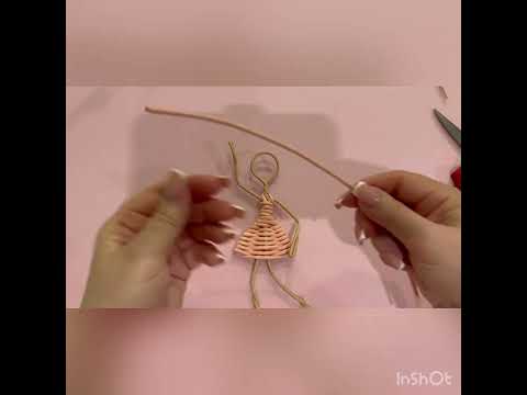 Видео: МК Дамочки ( балеринки) из 10 трубочек