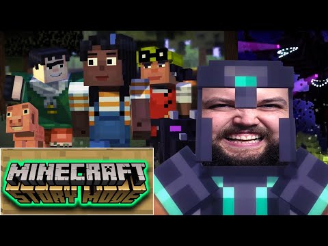 Видео: Бэбэй познает Minecraft: Story Mode (Часть 1)