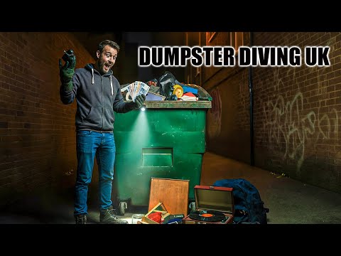 Видео: Находка мусорного контейнера стоимостью 1000 фунтов стерлингов в Великобритании [джекпот]