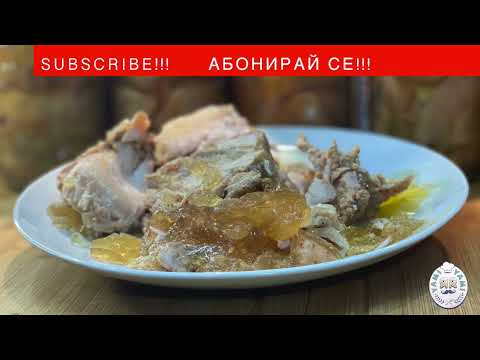 Видео: 173 # Мясо куриной ножки в банке - вкусно, просто и недорого - SUB - Yami Yami