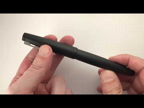 Видео: Обзор перьевой ручки LAMY 2000