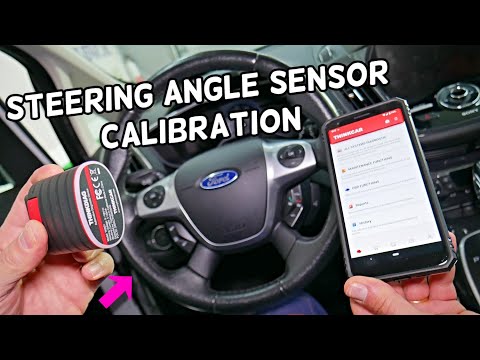 Видео: КАК СБРОСИТЬ ДАТЧИК УГЛА ПОВОРОТА РУЛЕВОГО КОЛЕСА НА FORD C-MAX, КАЛИБРОВКА ДАТЧИКА УГЛА ПОВОРОТА...