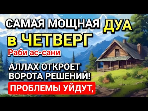Видео: САМАЯ СИЛЬНАЯ ДУА в ЧЕТВЕРГ! РИЗК, БОГАТСТВО, УСПЕХ, СЧАСТЬЕ!