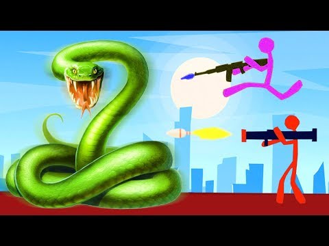 Видео: 999.999 ЗМЕЙ VS 4 ЧЕЛОВЕКА! ПОЧЕМУ ИХ ТАК МНОГО? БИТВА НА САМОМ СМЕРТЕЛЬНОМ ЛАЗЕРЕ В STICK FIGHT