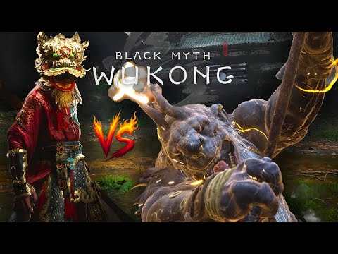 Видео: Воин дракона против Быка стражника (2) в Black Myth Wukong