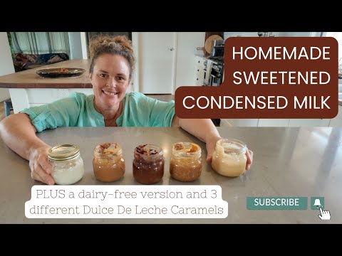 Видео: Домашнее сгущенное молоко ПЛЮС | ​​Дульсе де лече, шоколад и безмолочный вкус!