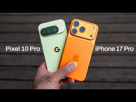 Видео: iPhone 17 Pro против Pixel 10 Pro – Реальный тест камеры и батареи в течение дня!