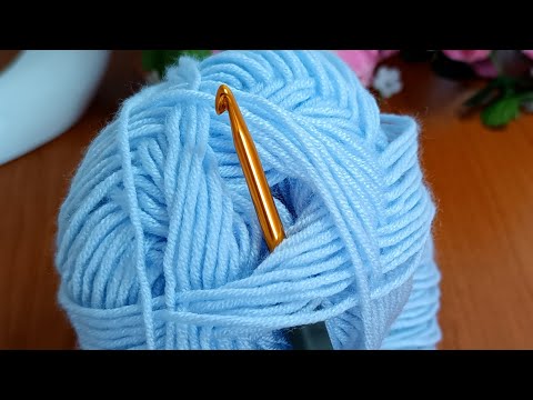 Видео: Секретная техника вязания крючком здесь! Новый и уникальный стежок для вязания крючком