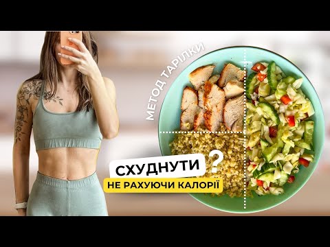 Видео: МЕТОД ТАРІЛКИ для СХУДНЕННЯ без підрахунків калорій 🥗 Приклади страв