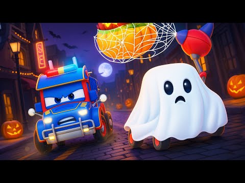 Видео: Хелоуин: Призракът на Спайдърмен краде бонбони!