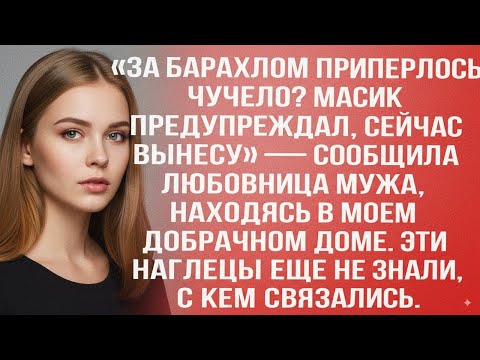 Видео: «ЗА БАРАХЛОМ ПРИПЕРЛОСЬ, ЧУЧЕЛО_ МАСИК ПРЕДУПРЕЖДАЛ, СЕЙЧАС ВЫНЕСУ» — СООБЩИЛА ЛЮБОВНИЦА МУЖА