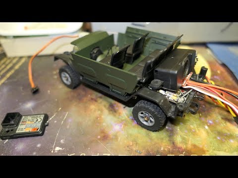 Видео: Строю модель УАЗ 469 на Р/У в масштабе 1:24, часть 6