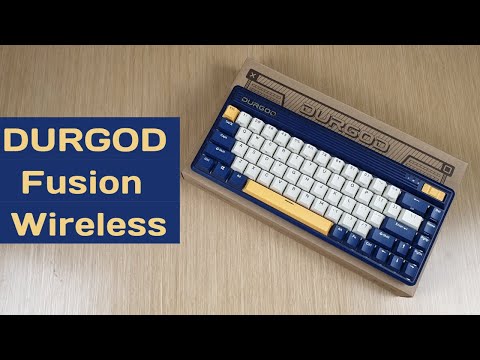 Видео: DURGOD Fusion Wireless. Заявка на высшую лигу клавиатур? Сток vs. Доработка.