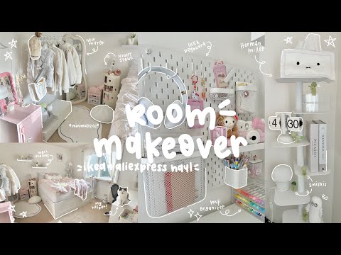 Видео: Эстетическое преображение комнаты 🎧🛒 покупка IKEA + AliExpress, запуск бизнеса, создание полки He...